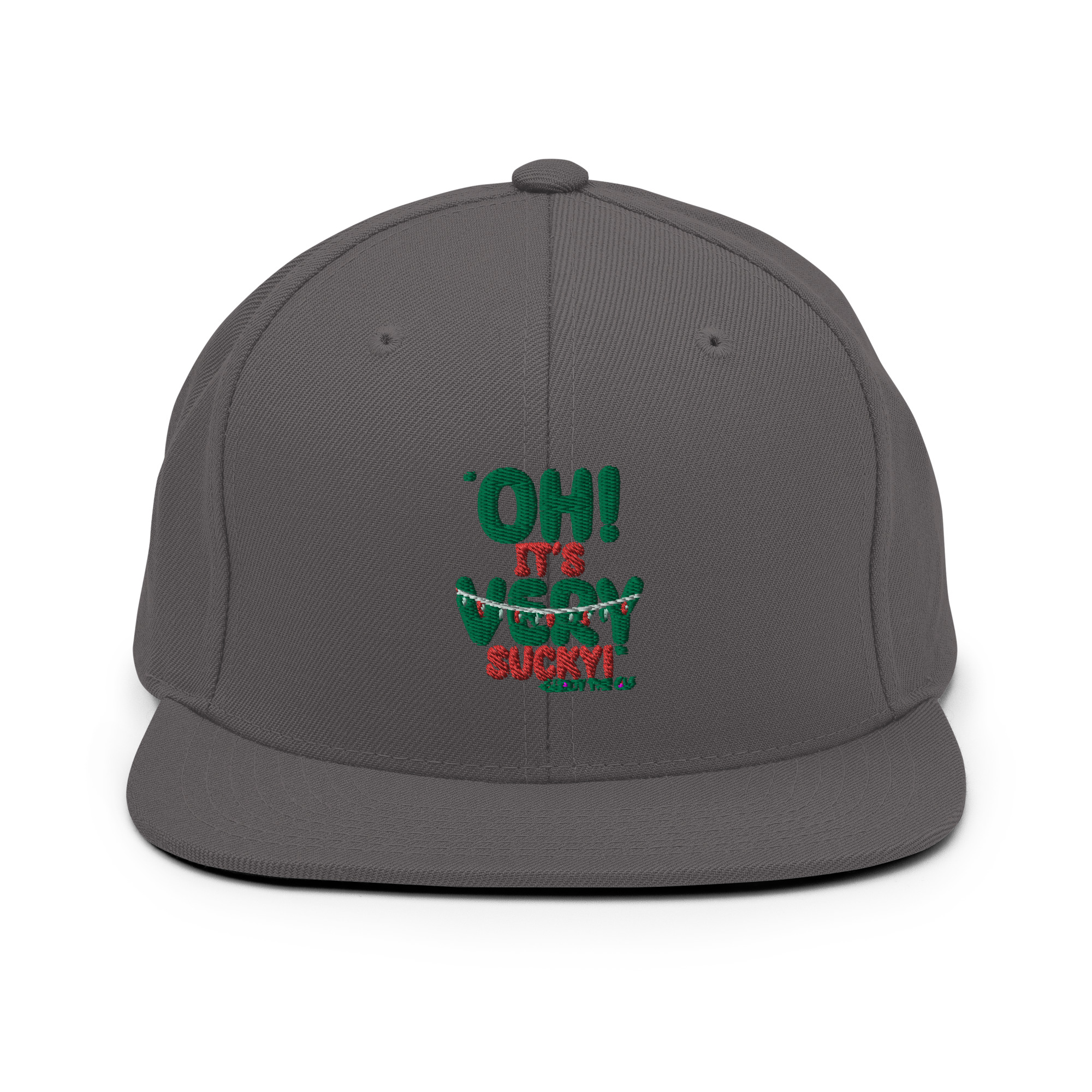 Oh, its VERY sucky! -Buddy the Elf, Elf Snapback Hat - Image 14