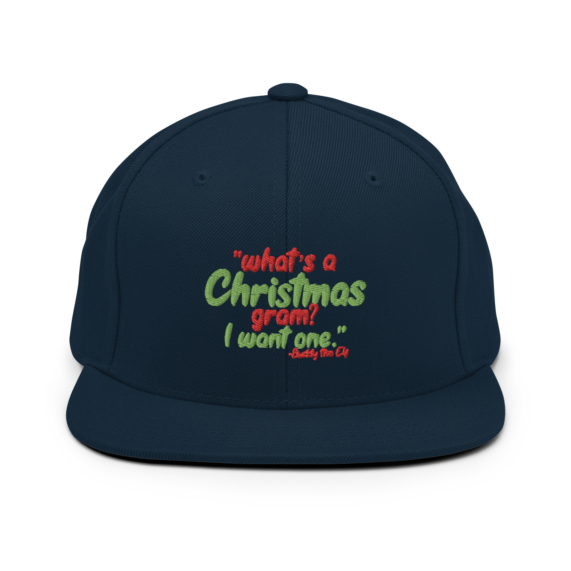 What's a Christmas gram? I want one -Buddy the Elf, Elf Snapback Hat - Image 2