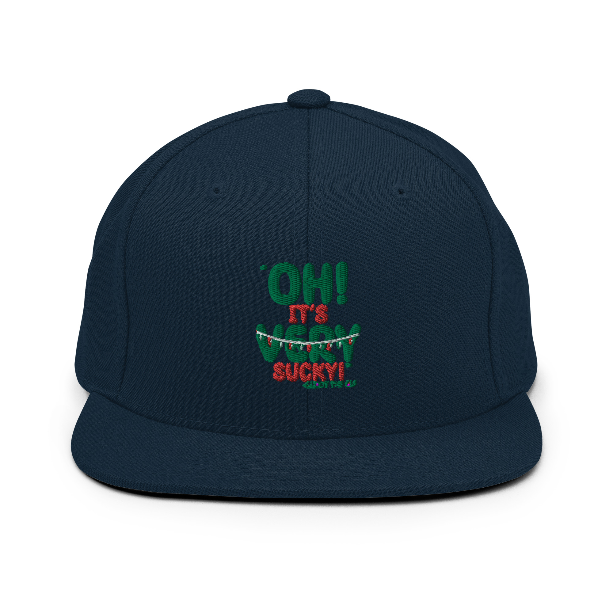 Oh, its VERY sucky! -Buddy the Elf, Elf Snapback Hat - Image 2