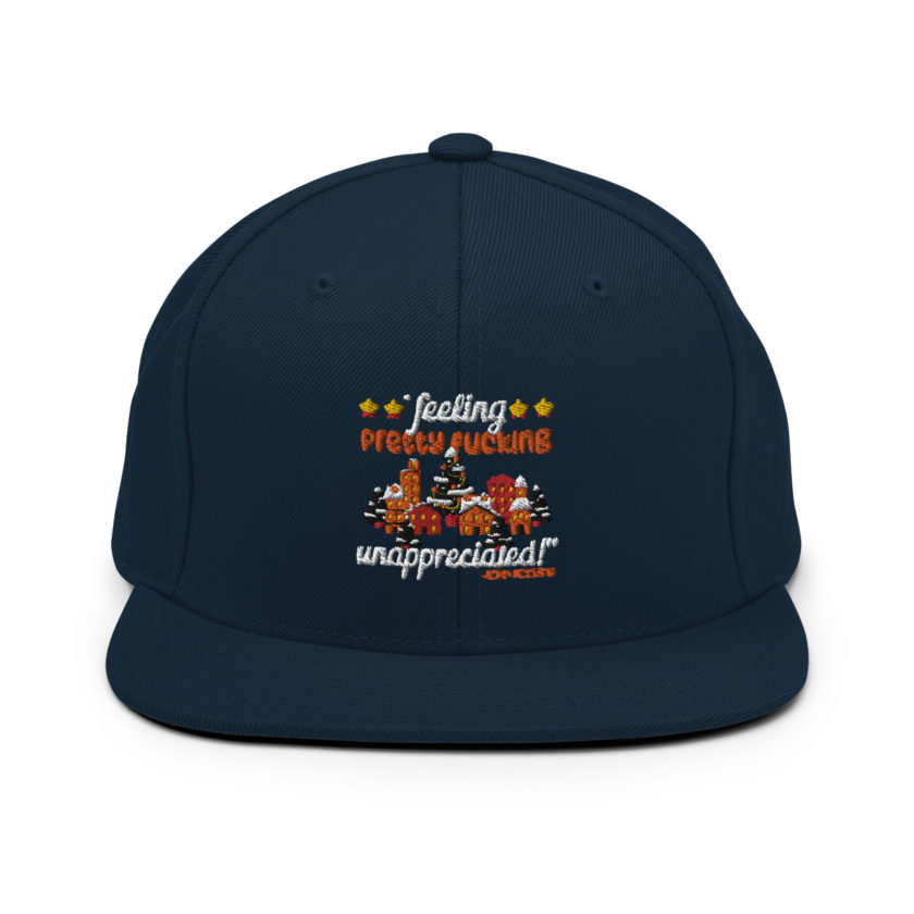 Feeling pretty fucking unappreciated! -John Mcclane, Die Hard Snapback Hat - Image 2