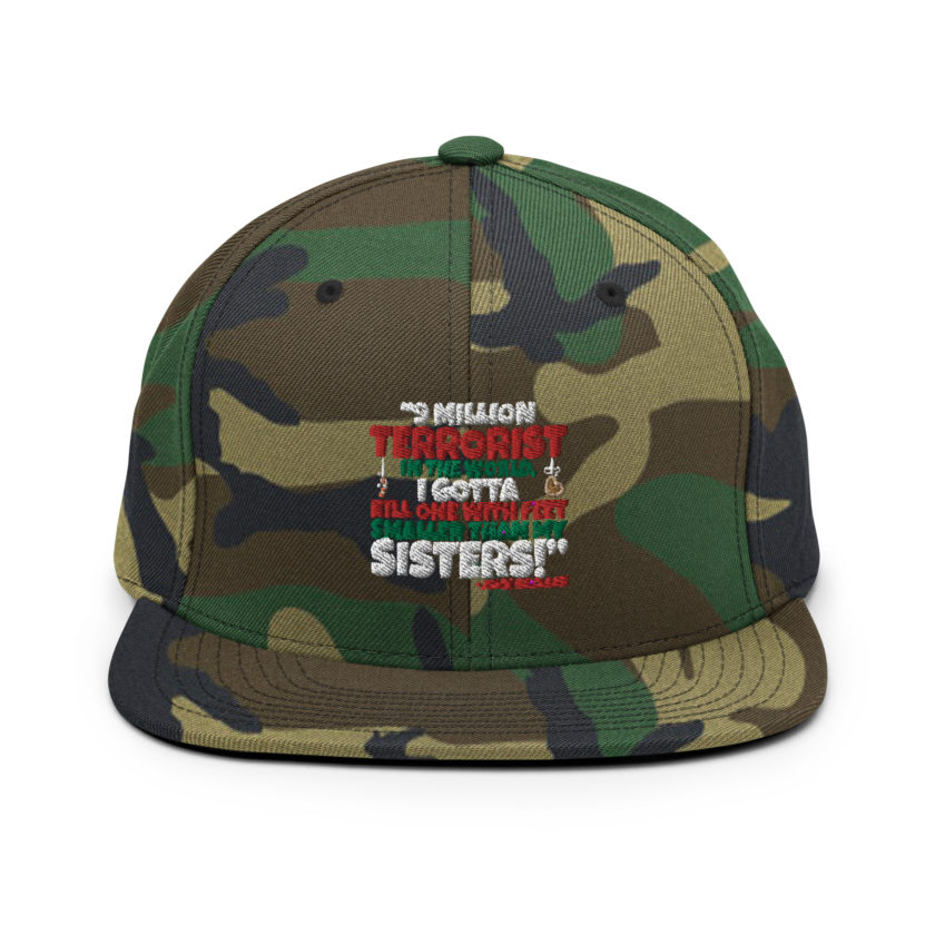 9 million terrorist in the world, I gotta kill one with feet smaller than my sisters! -John McClane, Die Hard Snapback Hat - Image 14