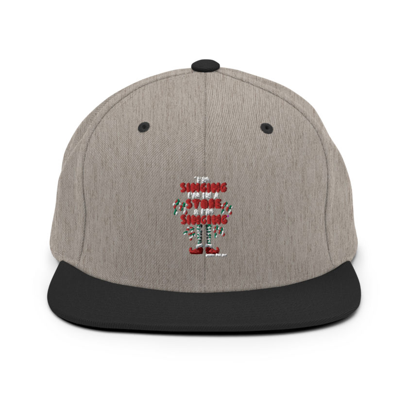 I'm singing! I'm in a store and I'm singing! -Buddy the Elf, Elf Snapback Hat - Image 16