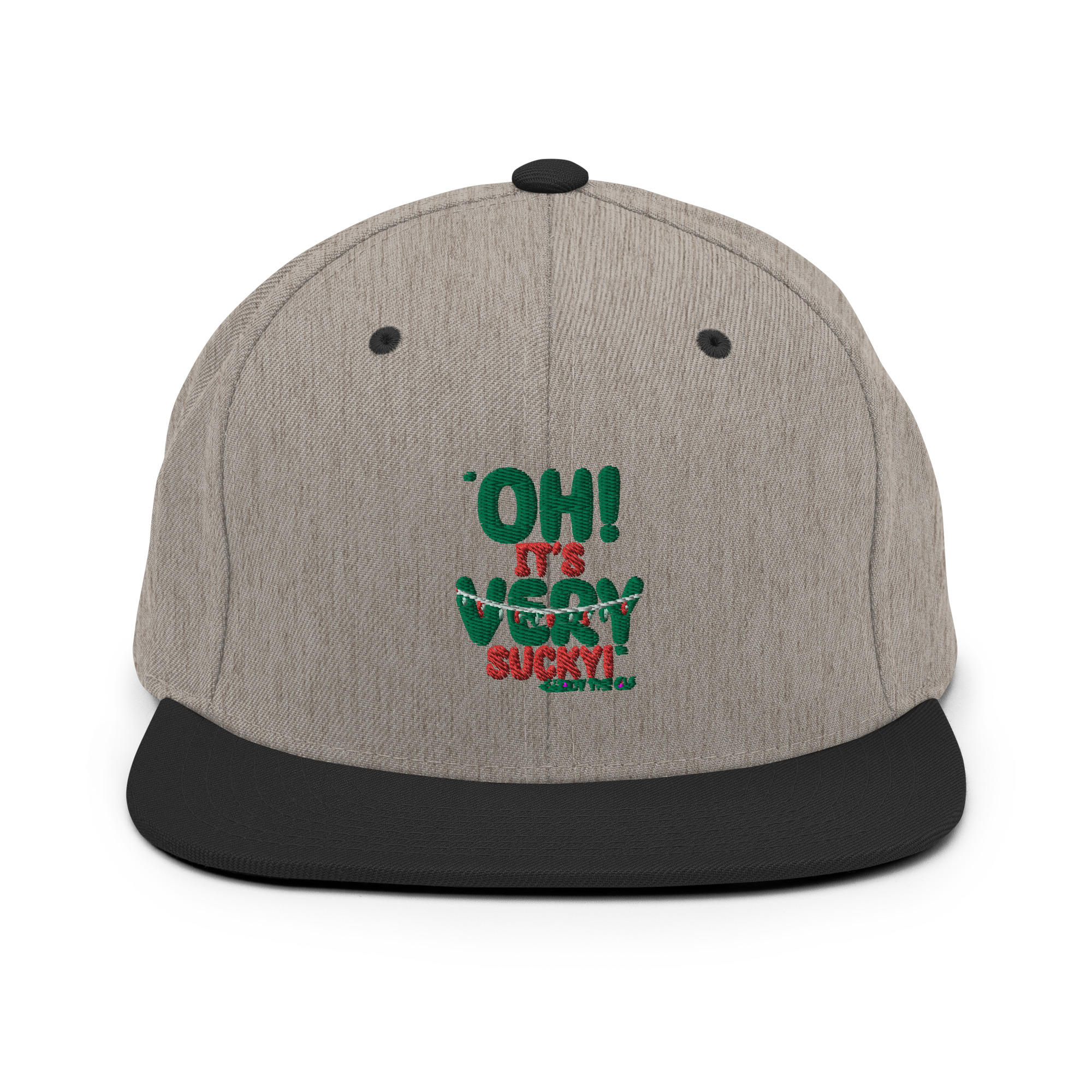 Oh, its VERY sucky! -Buddy the Elf, Elf Snapback Hat - Image 16