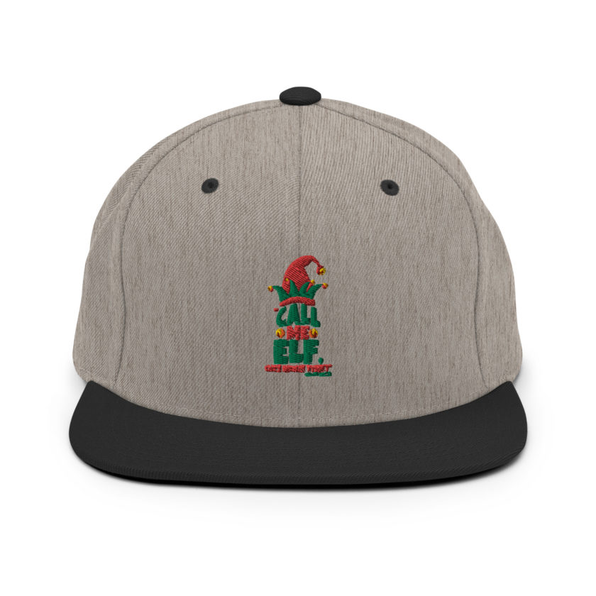 Call me elf, one more time! -Miles Finch, Elf Snapback Hat - Image 17