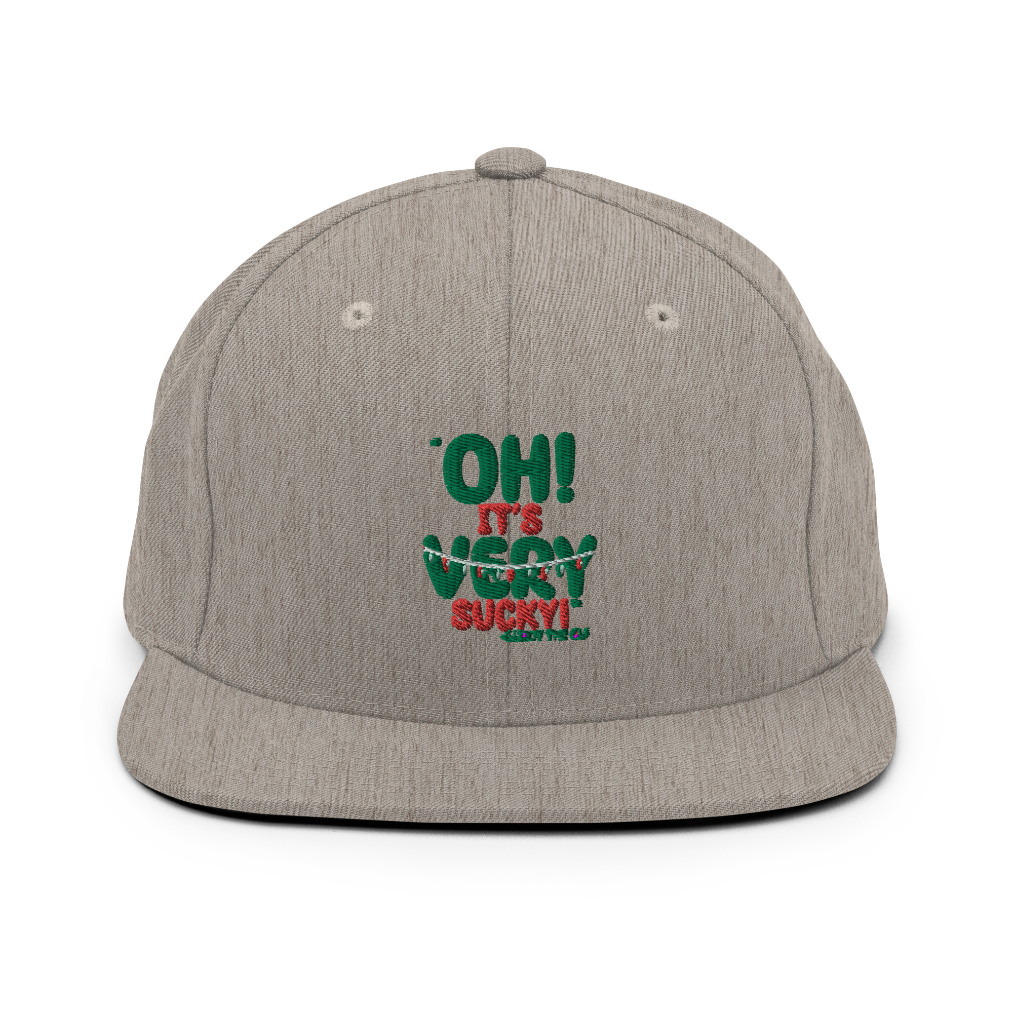 Oh, its VERY sucky! -Buddy the Elf, Elf Snapback Hat - Image 19