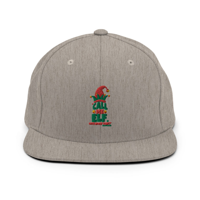 Call me elf, one more time! -Miles Finch, Elf Snapback Hat - Image 19