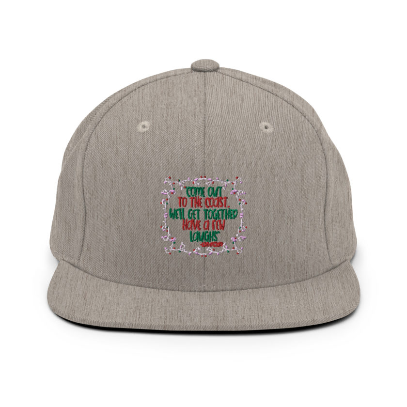 Come out to the cost. We'll get together, have a few laughs... -John Mcclane,  Die Hard Snapback Hat - Image 19