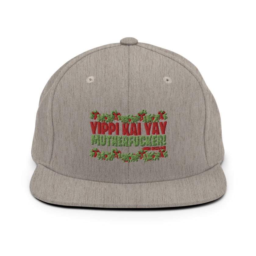Yippi Kai Yay mutherfucker! -John Mcclane, Die Hard Snapback Hat - Image 19