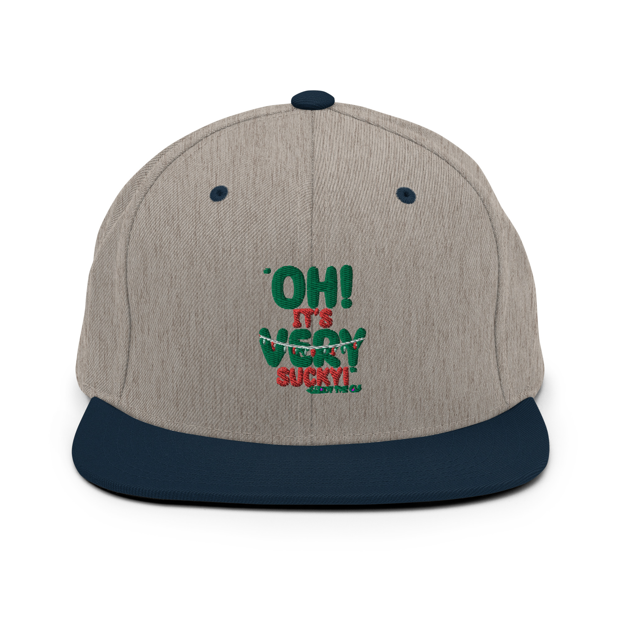 Oh, its VERY sucky! -Buddy the Elf, Elf Snapback Hat - Image 17