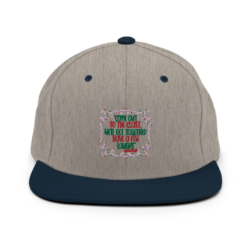 Come out to the cost. We'll get together, have a few laughs... -John Mcclane,  Die Hard Snapback Hat - Image 17