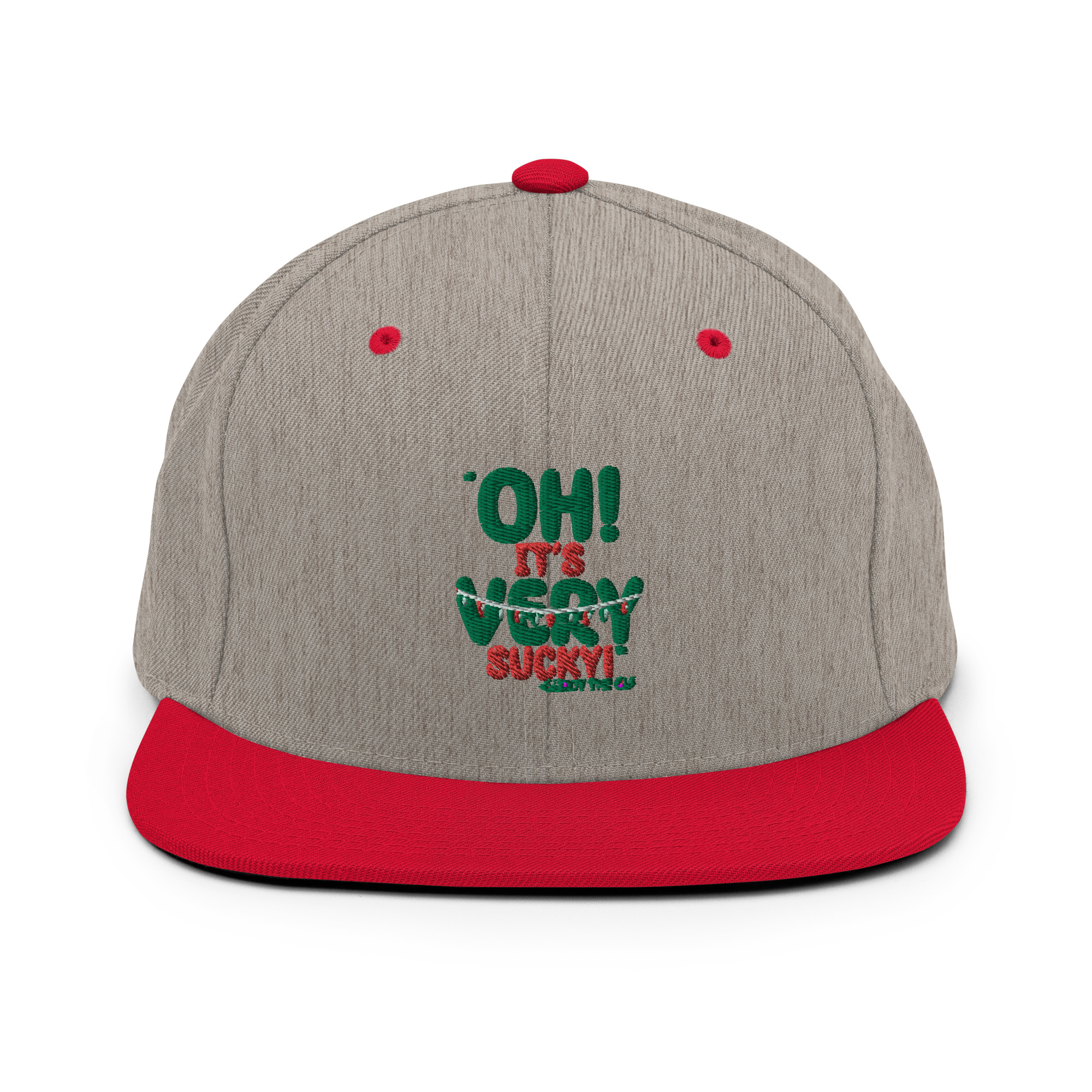 Oh, its VERY sucky! -Buddy the Elf, Elf Snapback Hat - Image 18