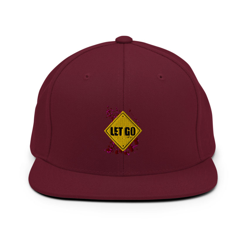 LET GO -Tyler Durden, Fight Club Snapback Hat - Image 7