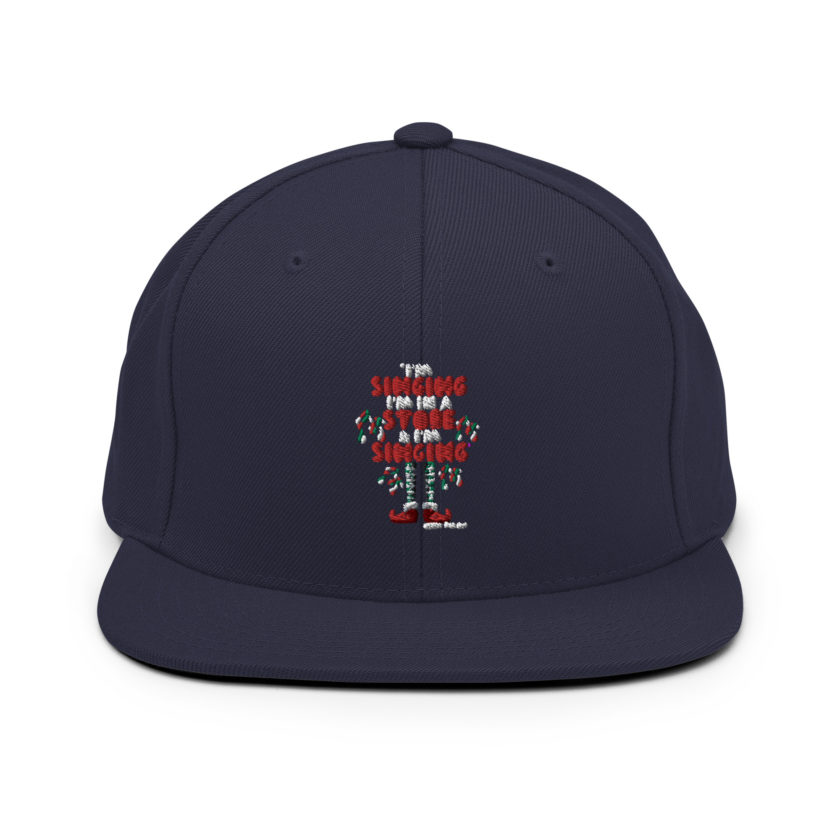 I'm singing! I'm in a store and I'm singing! -Buddy the Elf, Elf Snapback Hat - Image 9