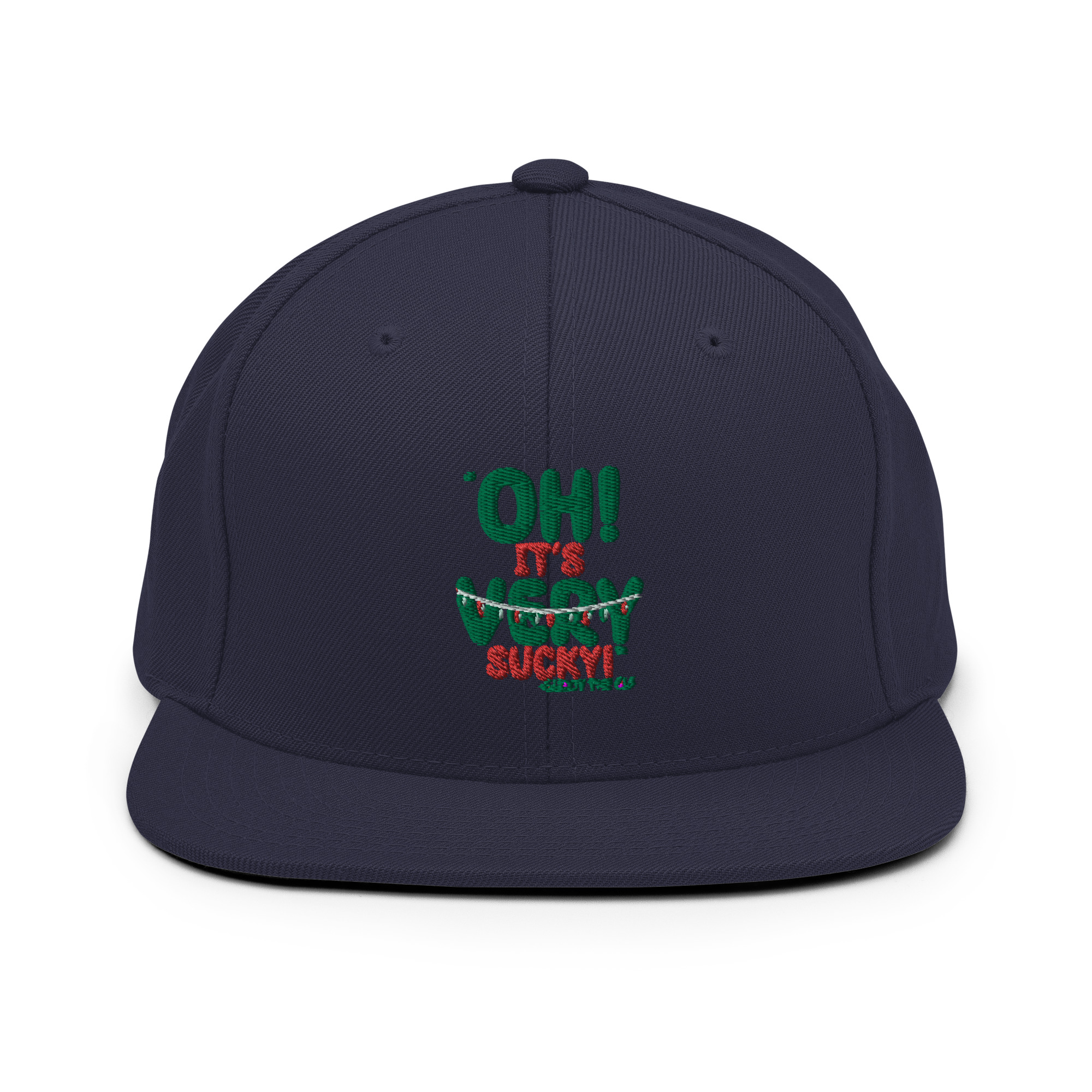 Oh, its VERY sucky! -Buddy the Elf, Elf Snapback Hat - Image 9