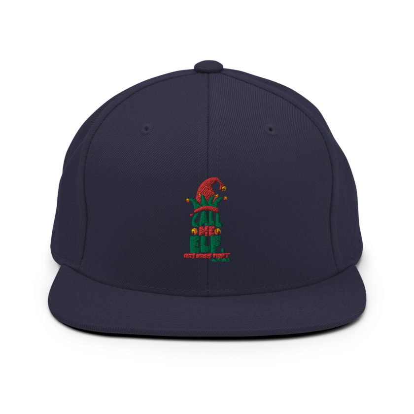 Call me elf, one more time! -Miles Finch, Elf Snapback Hat - Image 10