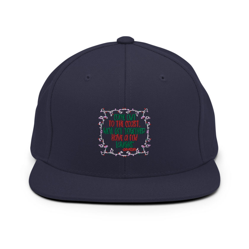 Come out to the cost. We'll get together, have a few laughs... -John Mcclane,  Die Hard Snapback Hat - Image 9