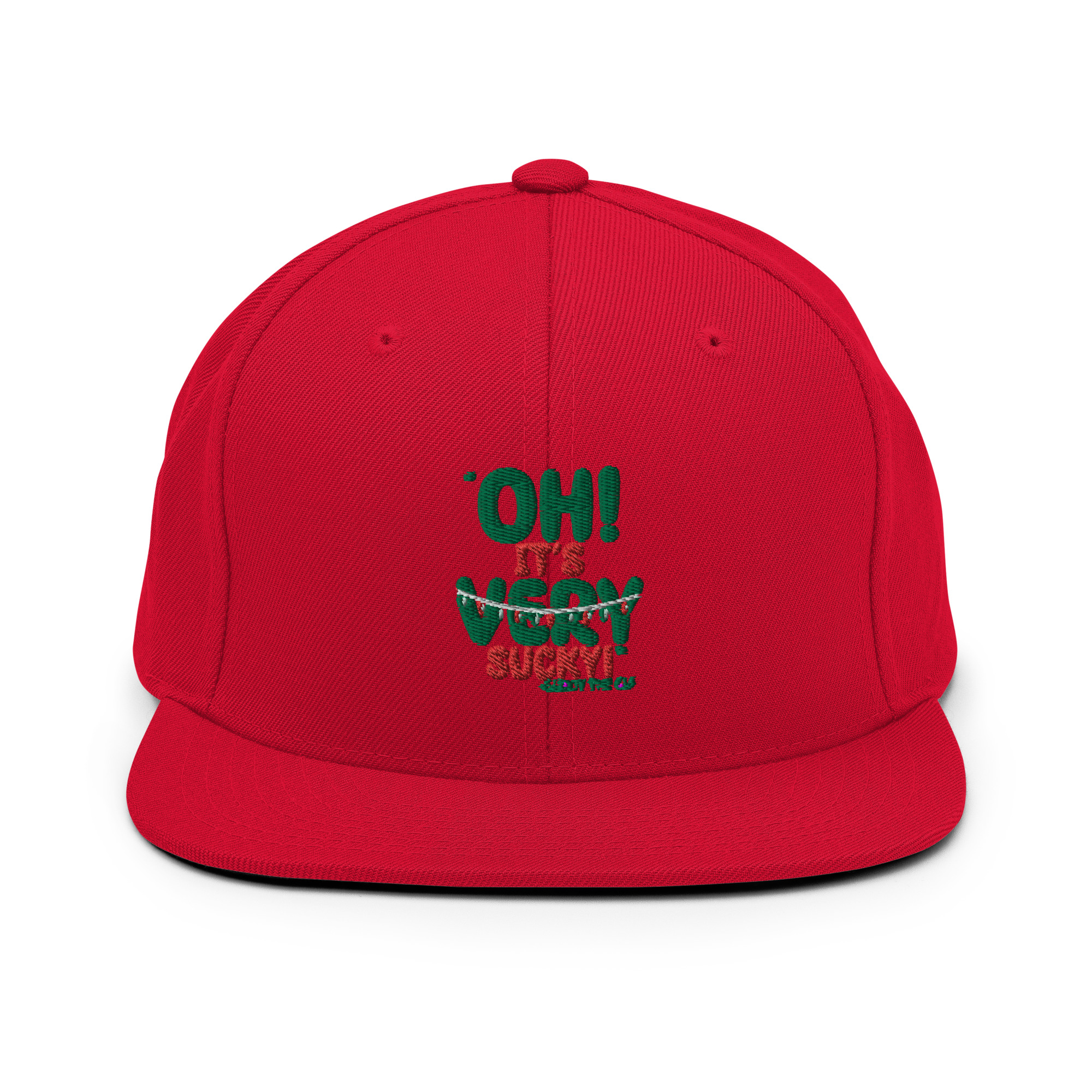 Oh, its VERY sucky! -Buddy the Elf, Elf Snapback Hat - Image 12