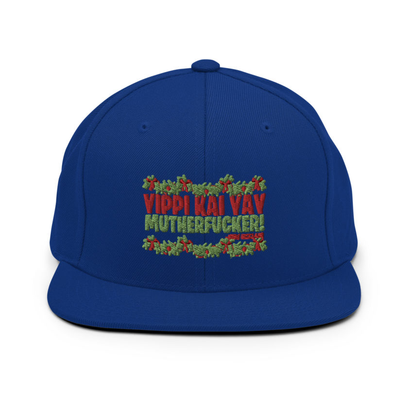 Yippi Kai Yay mutherfucker! -John Mcclane, Die Hard Snapback Hat - Image 9