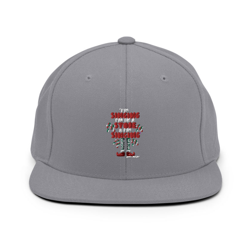 I'm singing! I'm in a store and I'm singing! -Buddy the Elf, Elf Snapback Hat - Image 15