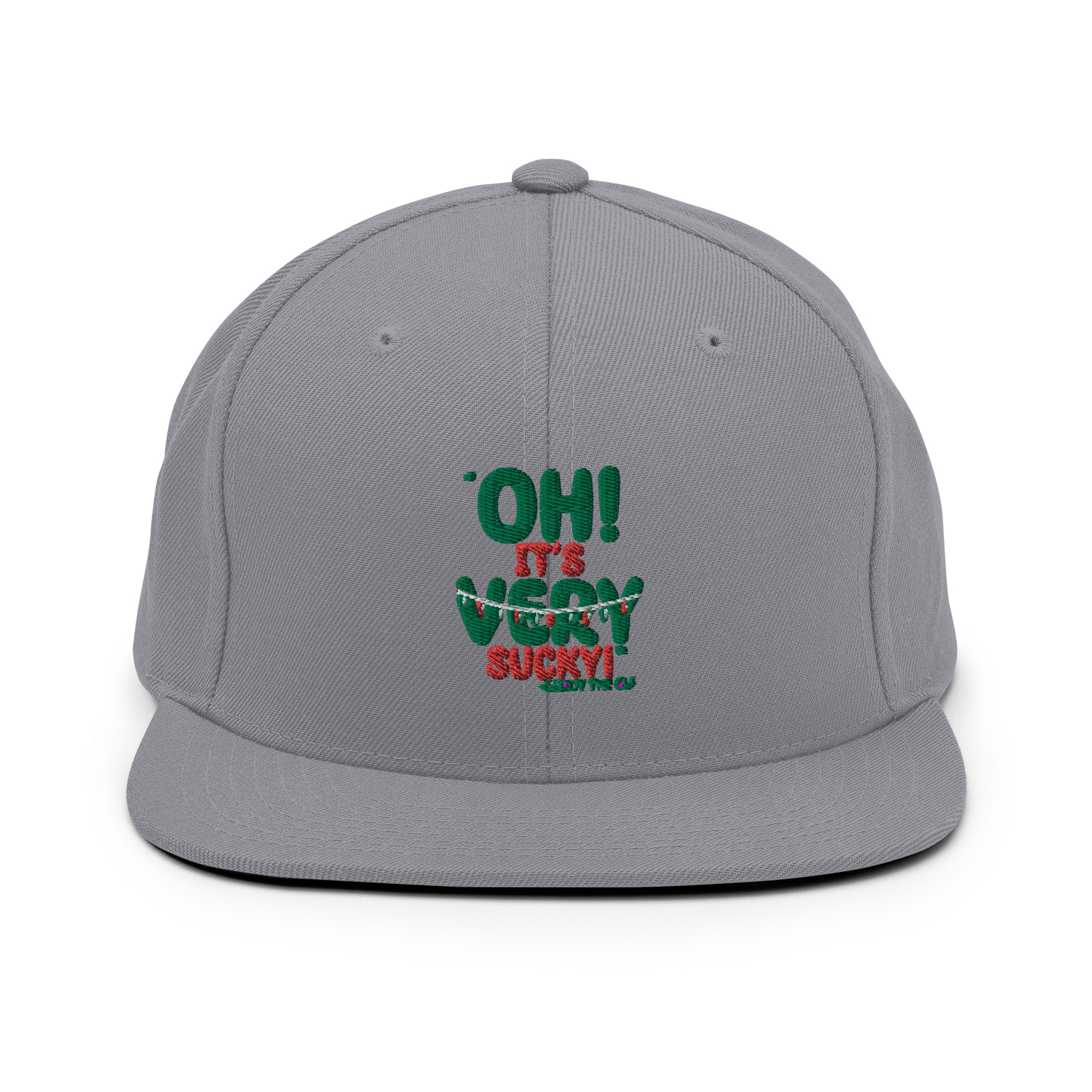 Oh, its VERY sucky! -Buddy the Elf, Elf Snapback Hat - Image 15