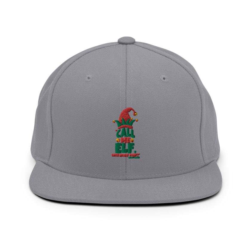 Call me elf, one more time! -Miles Finch, Elf Snapback Hat - Image 16
