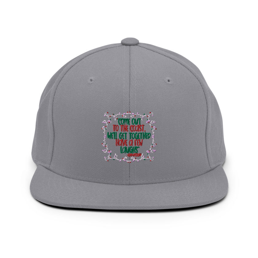 Come out to the cost. We'll get together, have a few laughs... -John Mcclane,  Die Hard Snapback Hat - Image 15