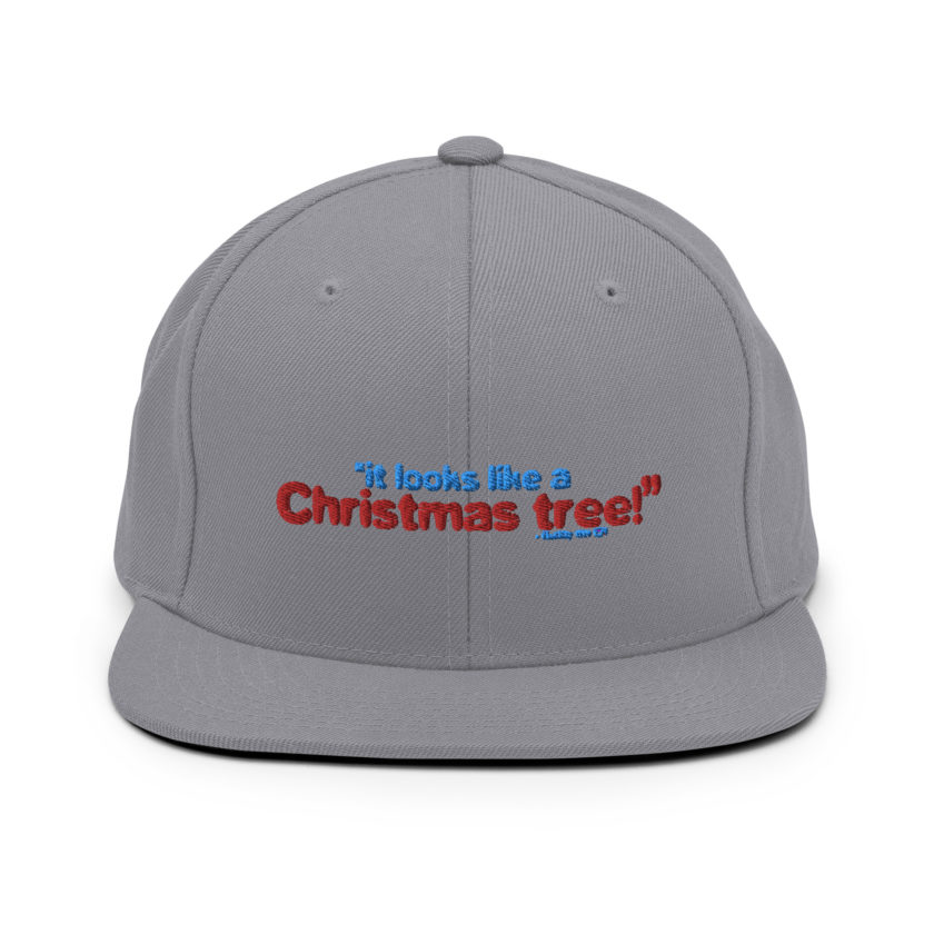 It looks like a Christmas tree! -Buddy the Elf, Elf Snapback Hat - Image 15