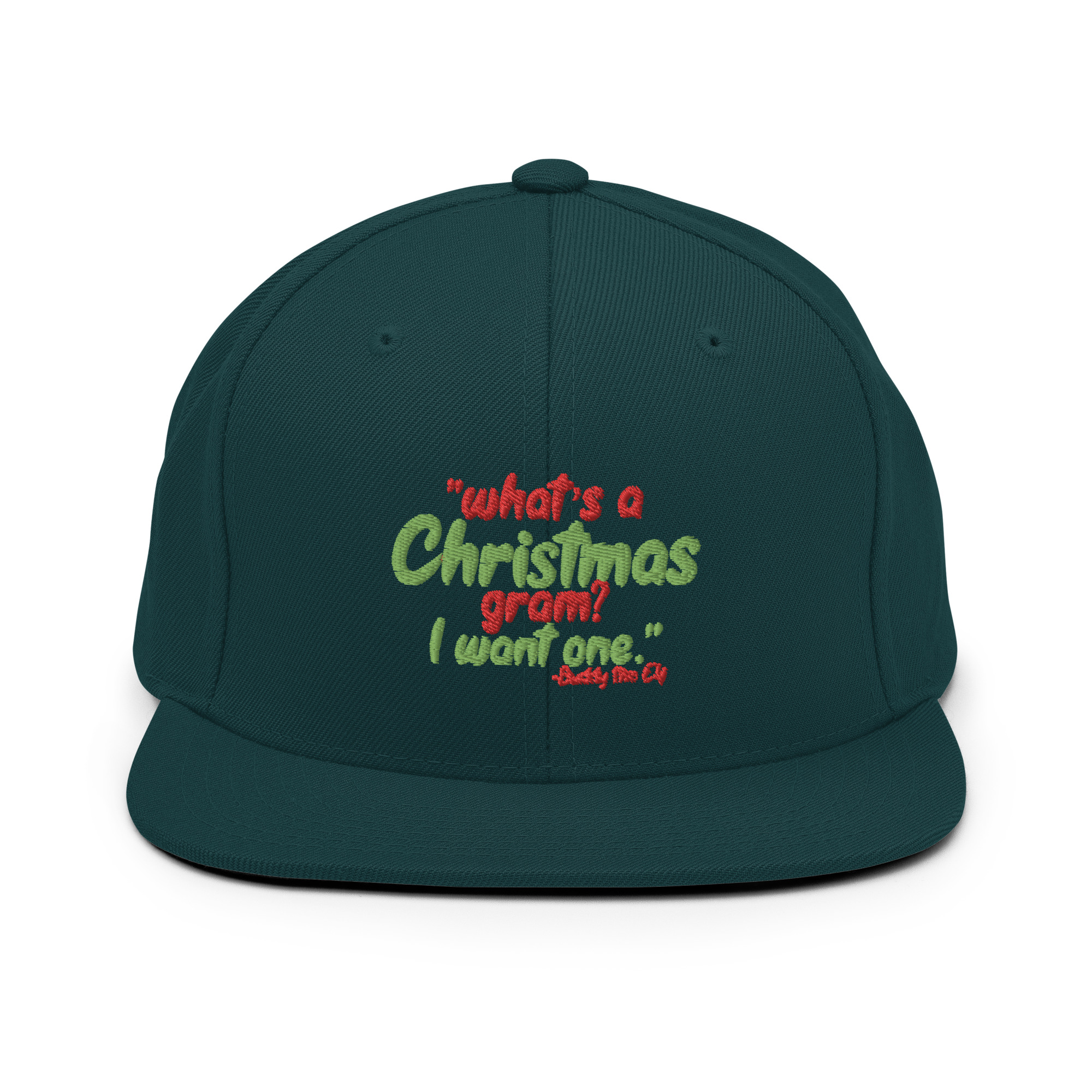 What's a Christmas gram? I want one -Buddy the Elf, Elf Snapback Hat - Image 11