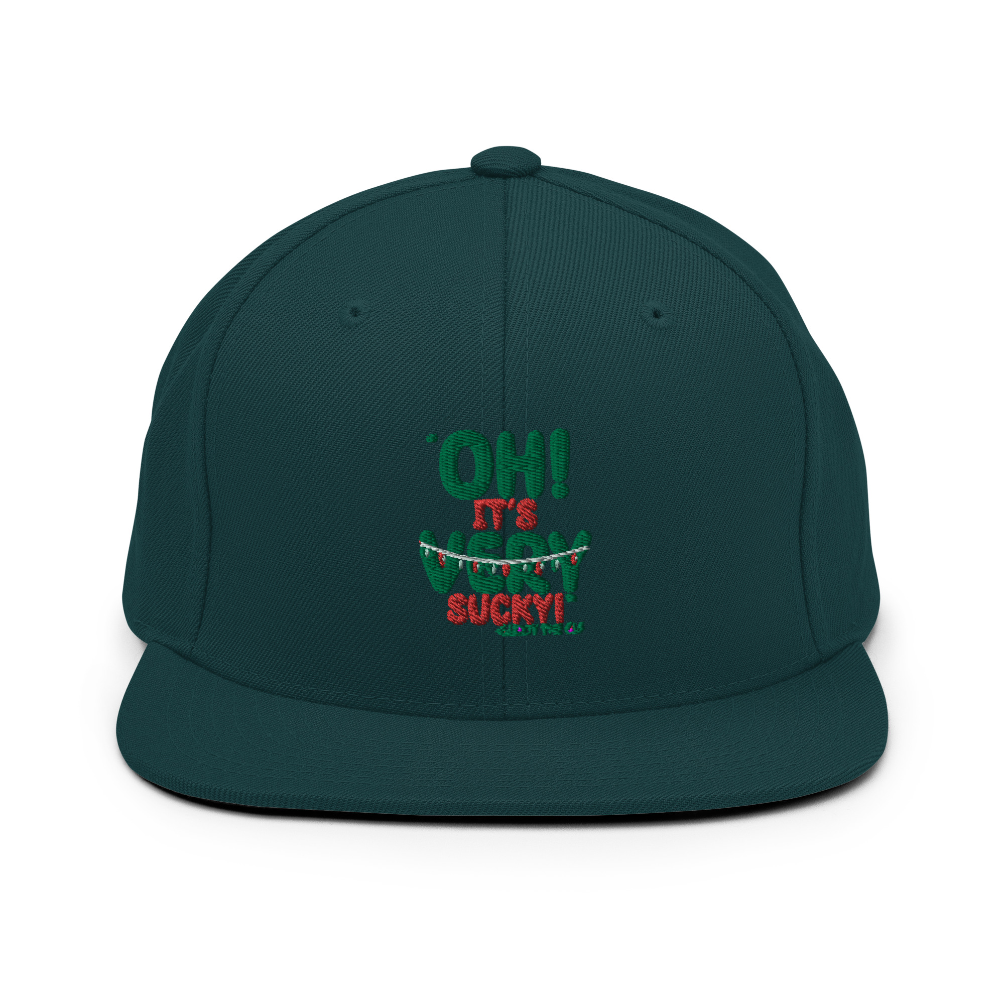 Oh, its VERY sucky! -Buddy the Elf, Elf Snapback Hat - Image 11