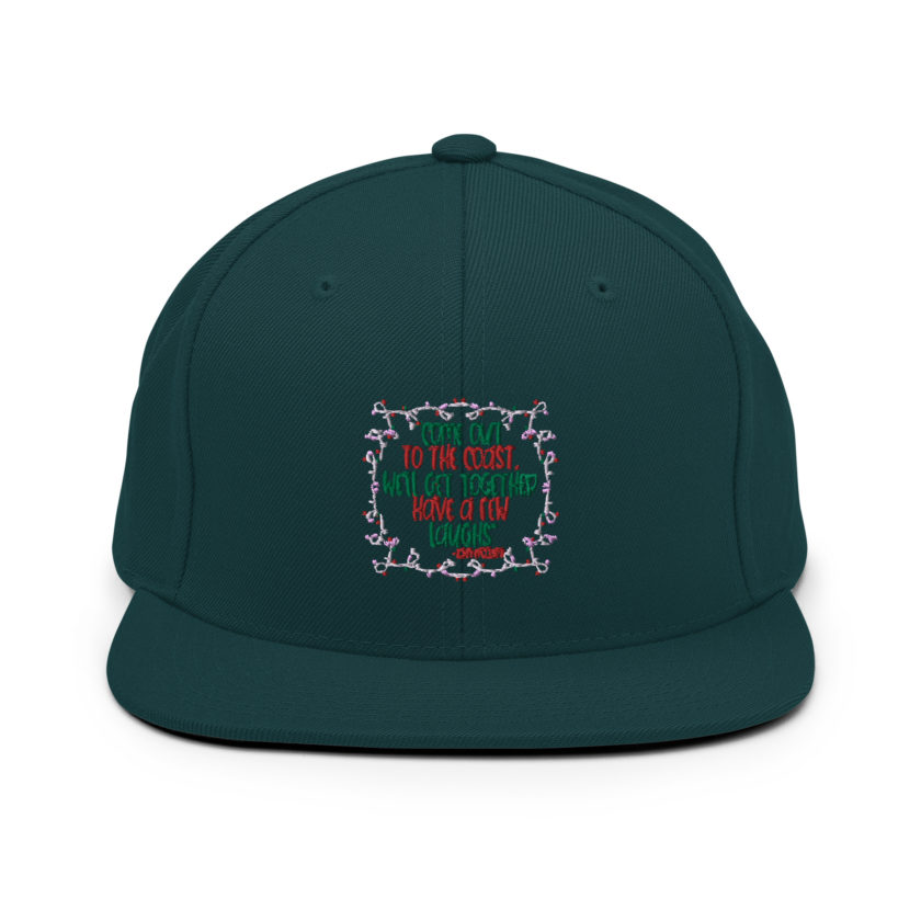 Come out to the cost. We'll get together, have a few laughs... -John Mcclane,  Die Hard Snapback Hat - Image 11