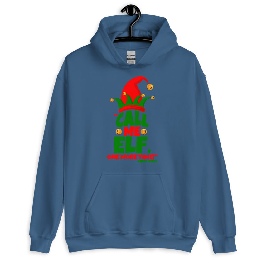 Call me elf, one more time! -Miles Finch, Elf Unisex Hoodie - Image 6