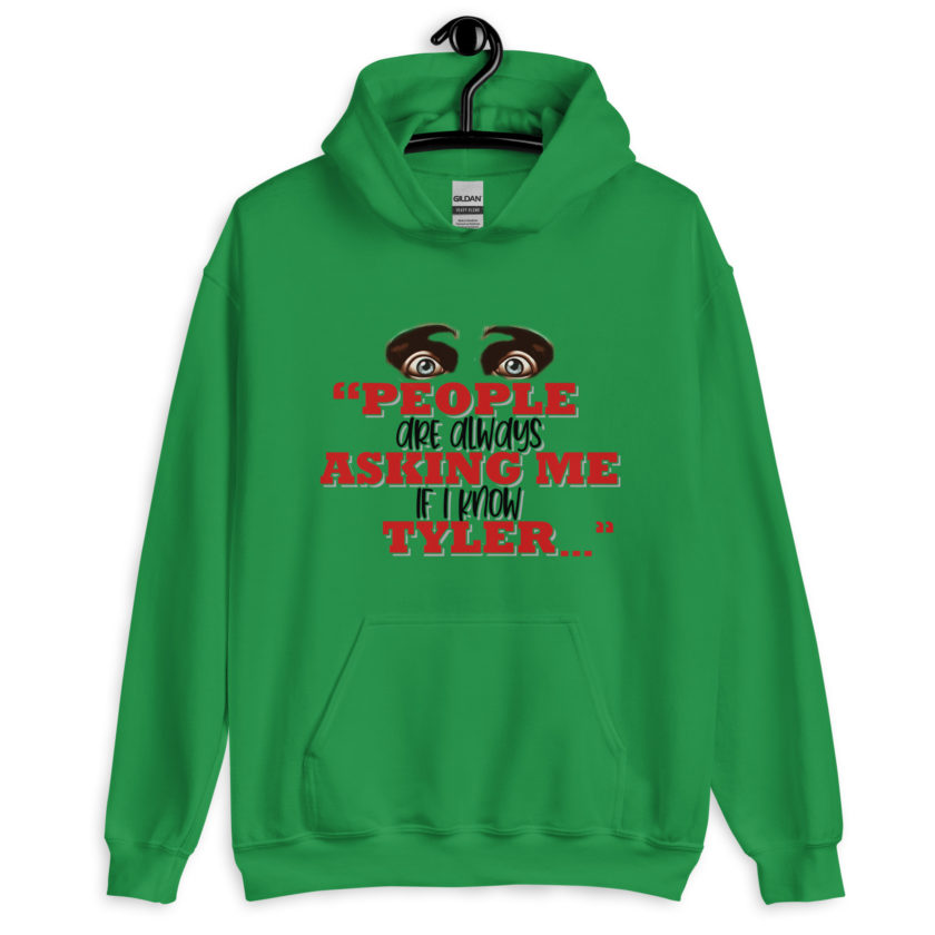 People are always asking me if I know -Tyler Durden, Fight Club Unisex Hoodie - Image 2