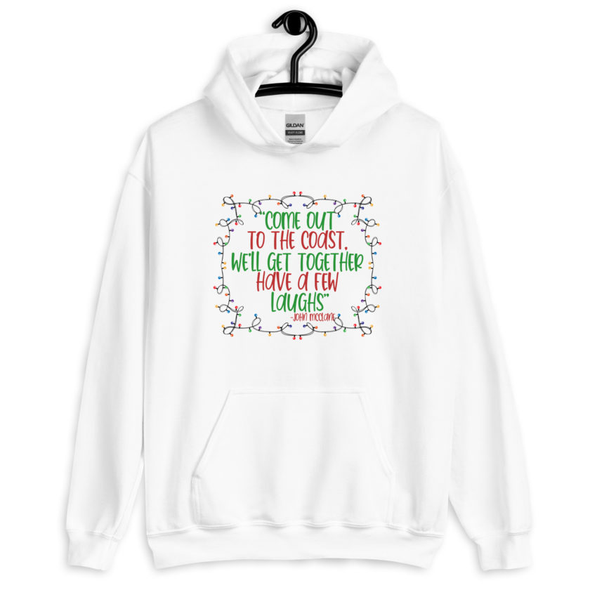 Come out to the cost. We'll get together, have a few laughs... -John Mcclane,  Die Hard Unisex Hoodie - Image 8