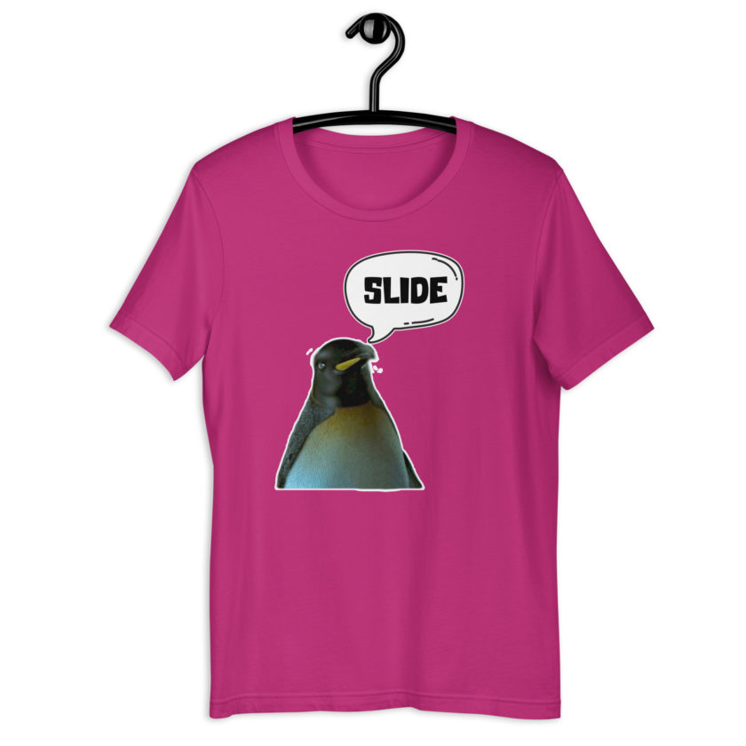 Slide - Penguin Fight Club Unisex t-shirt - Image 6
