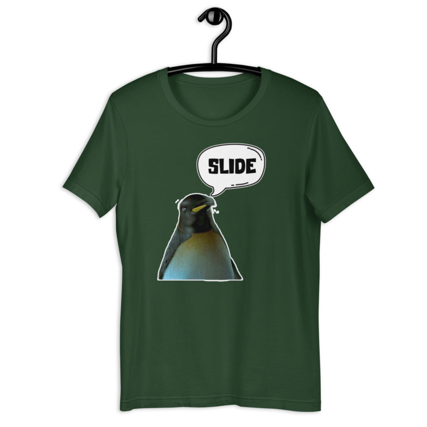 Slide - Penguin Fight Club Unisex t-shirt - Image 4