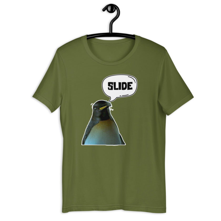 Slide - Penguin Fight Club Unisex t-shirt - Image 7