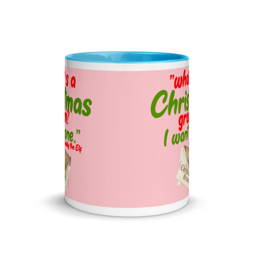 What's a Christmas gram? I want one -Buddy the Elf, Elf Mug with Color Inside - Image 12