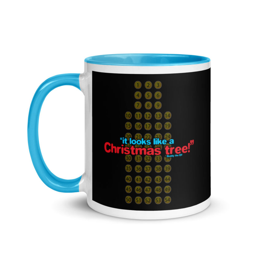 It looks like a Christmas tree! -Buddy the Elf, Elf Mug with Color Inside - Image 12