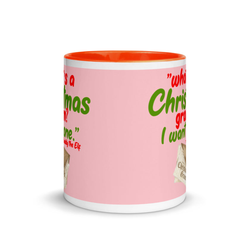 What's a Christmas gram? I want one -Buddy the Elf, Elf Mug with Color Inside - Image 9