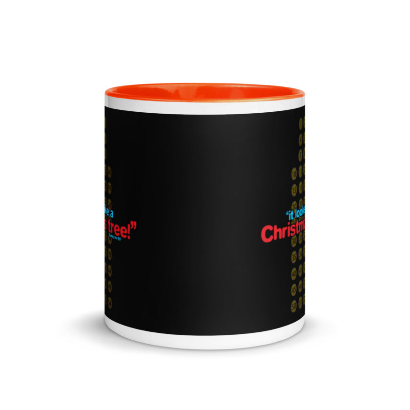 It looks like a Christmas tree! -Buddy the Elf, Elf Mug with Color Inside - Image 8