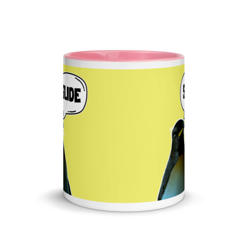 Slide - Penguin Fight Club Mug with Color Inside - Image 15
