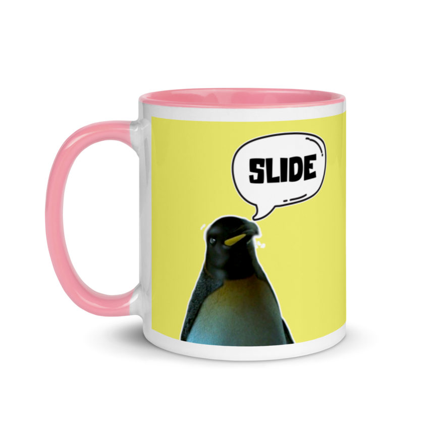 Slide - Penguin Fight Club Mug with Color Inside - Image 16