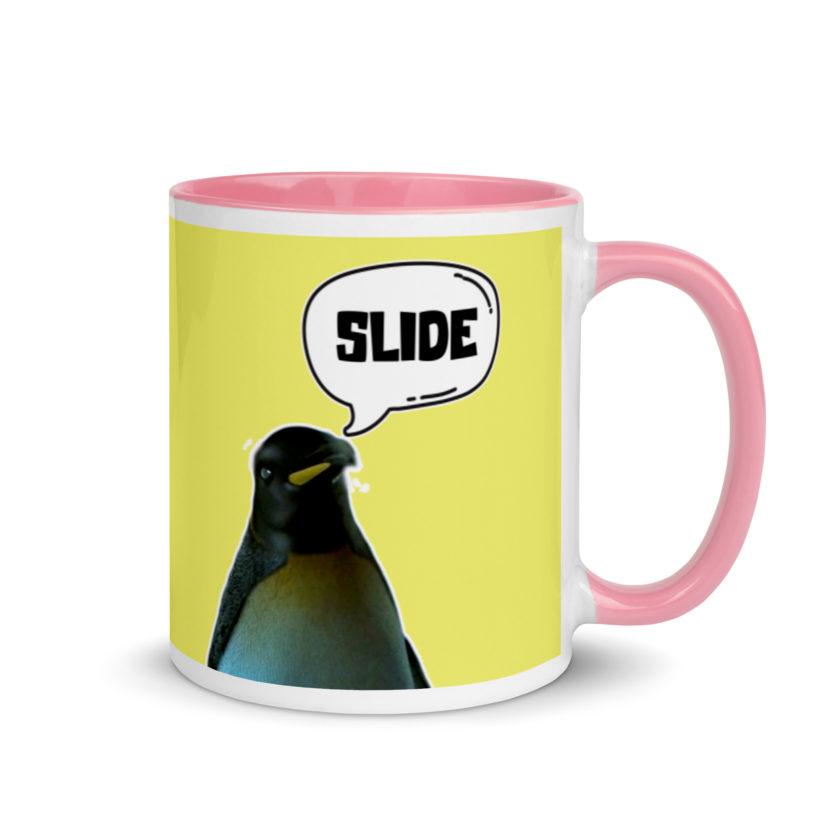 Slide - Penguin Fight Club Mug with Color Inside - Image 14