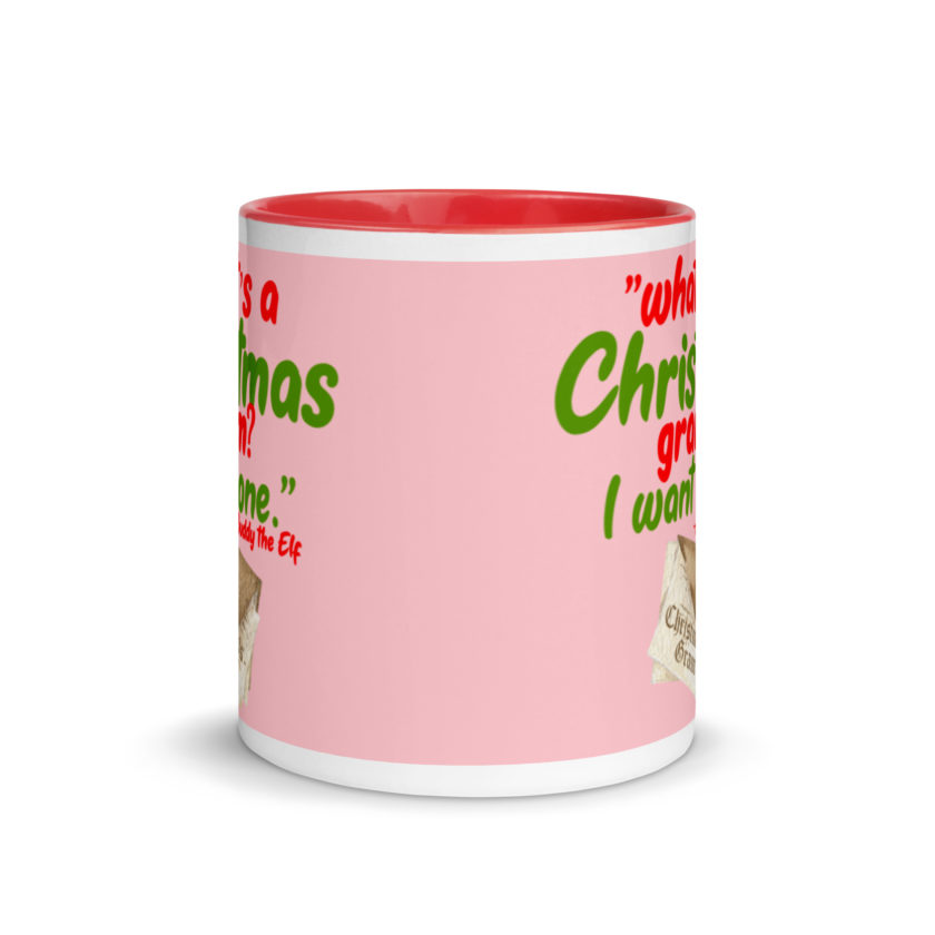 What's a Christmas gram? I want one -Buddy the Elf, Elf Mug with Color Inside - Image 6