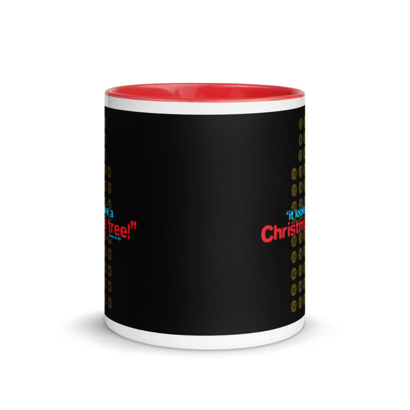 It looks like a Christmas tree! -Buddy the Elf, Elf Mug with Color Inside - Image 5