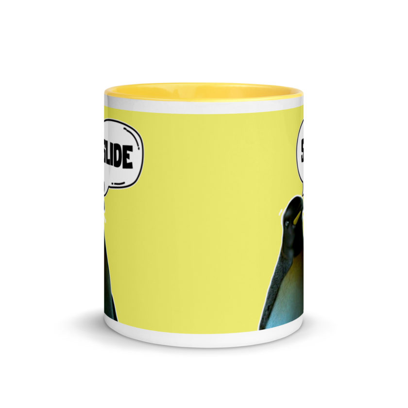 Slide - Penguin Fight Club Mug with Color Inside - Image 18