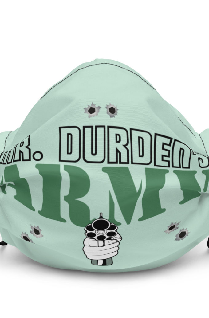 Mr. Durden's Army -Fight Club Premium face mask