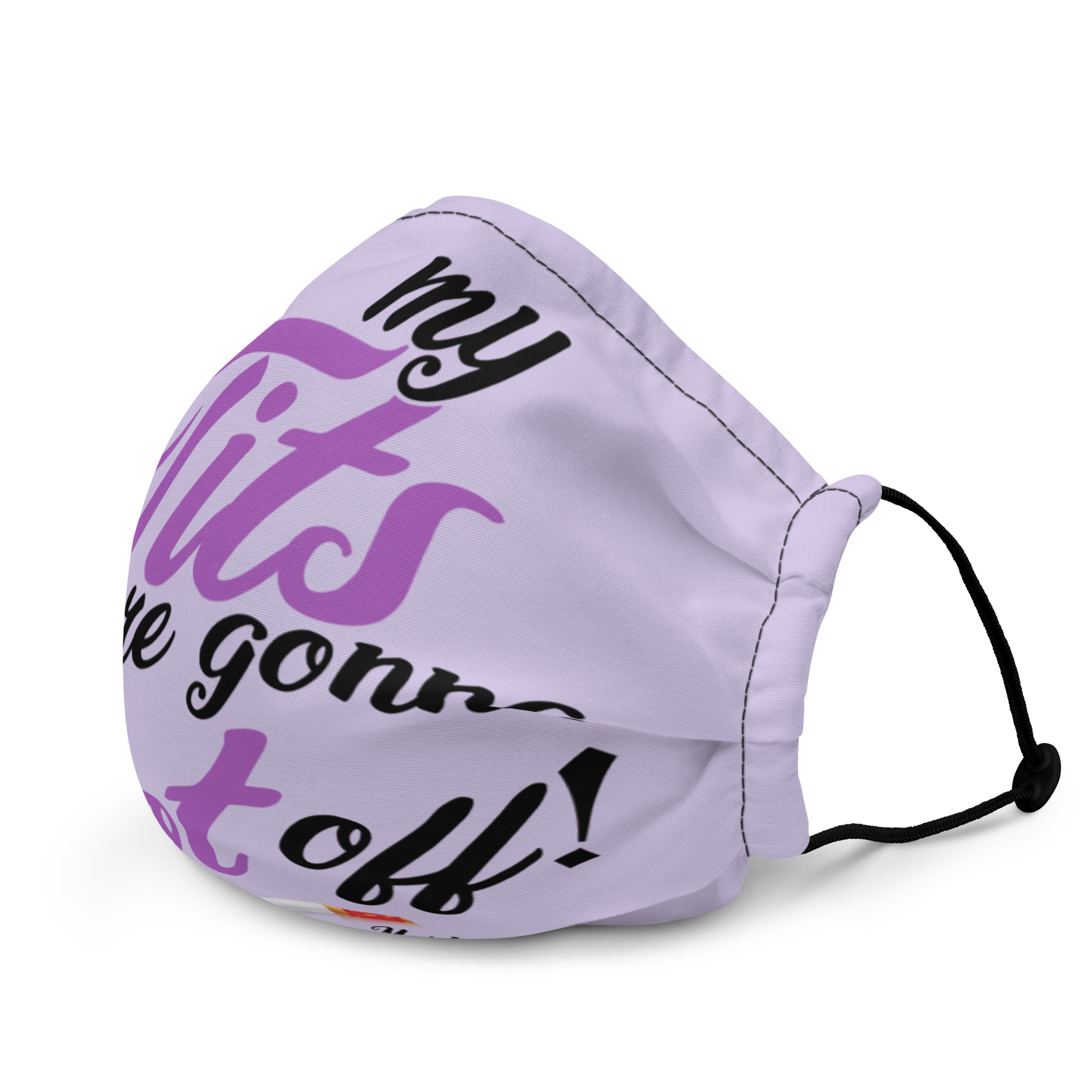 My tits are gonna rot off! -Marla Singer, Fight Club Premium face mask - Image 3