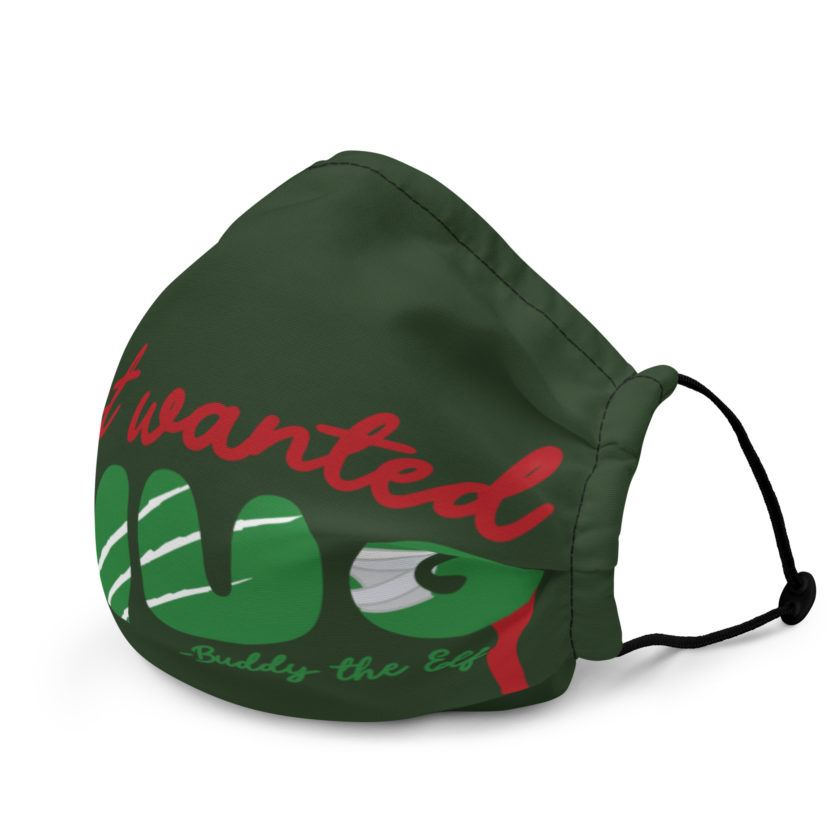 I just wanted a hug -Buddy the Elf, Elf Premium face mask - Image 3