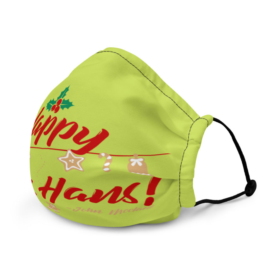 Happy Trails Hans! -John Mcclane, Die Hard Premium face mask - Image 3